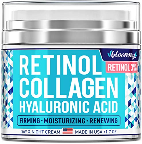 BLOOMMY Collagen, Retinol Cream - Made in USA