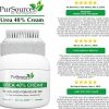 PurOrganica Urea 40% Foot Cream – With Pumice Stone and Brush
