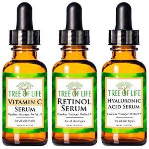 Anti Aging Serum 3-Pack for Face - Vitamin C Serum
