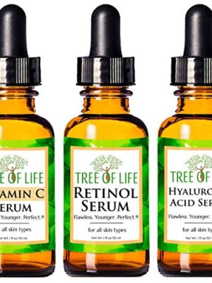 Anti Aging Serum 3-Pack for Face - Vitamin C Serum
