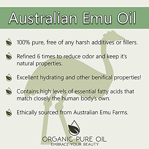 Australian Emu Oil - 100% Pure, Refined, Filtered 6 Times