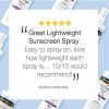Neutrogena Ultra Sheer Face Mist Sunscreen Spray Broad Spectrum SPF - Image 6