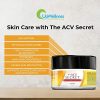 UpWellness ACV Secret Moisturizer - Anti-Aging & Detoxifying Cream with Apple Cider Vinegar
