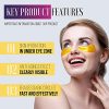 24K Gold Under Eye Mask Anti-Aging Hyaluronic Acid