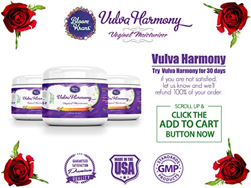 Bloom Krans Vulva Harmony Moisturizer: Organic Vulva Cream