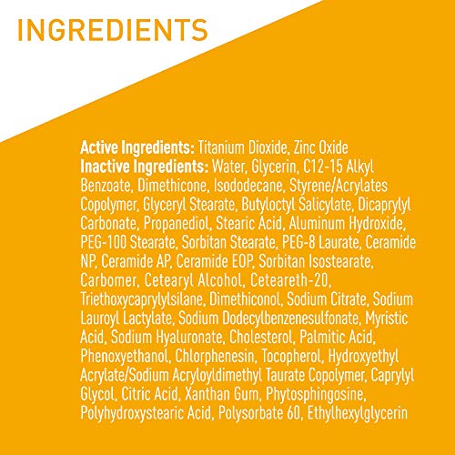 CeraVe 100% Mineral Sunscreen SPF 50