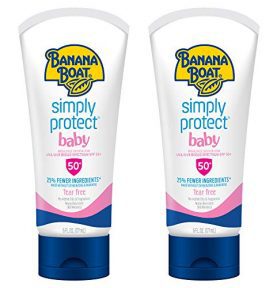 Banana Boat Simply Protect Tear Free, Reef Friendly Sunscreen Lotion for Baby