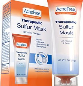 Acne Free Sulfur Mask 1.7 oz Acne Treatment for Clearing Acne