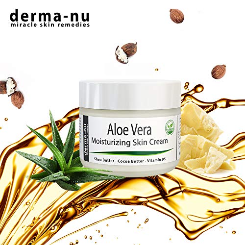 Organic Aloe Vera Lotion for Face - Facial Moisturizng for Dry Skin