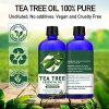 Premium Grade 100% Pure Tea Tree Essential Oil - Lagunamoon's 5 oz Bottle for Your Skin, Hair, Aromatherapy, and More