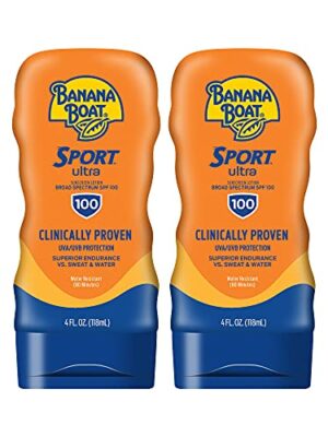 Banana Boat Ultra Sport Sunscreen Lotion, New Formula