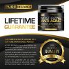 Males's Anti-Aging Face Cream - Collagen, Retinol & Hyaluronic Acid Moisturizer - USA-Made Day/Night Cream - 1.7 oz