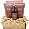 THRIVE Pure Deep Clear Skincare Set – Natural Face Scrub, Face Wash, and Moisturizing Lotion for Men and Women 