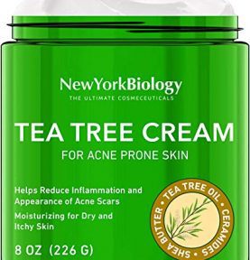 Tea Tree Oil Face Cream for Acne Prone Skin Care