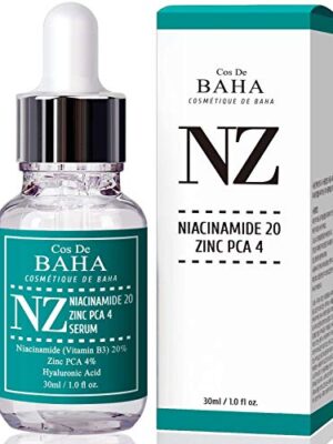 Niacinamide 20% + Zinc 4% Serum for Face - Pore Reducer
