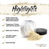 Aesthetica Translucent Setting Powder – Achieve a Matte Finish for Long-Lasting Makeup – Flash-Friendly Formula for Stunning Results – Loose Face Powder with Velour Puff