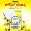 Bioré Witch Hazel Pore Clarifying Cloths - 25 Count, On-the-Go Pore Cleansing for Clearer Skin
