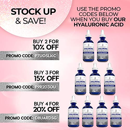 Hyaluronic Acid for Face - 100% Pure