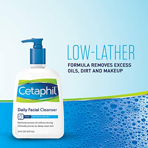 Face Wash by Cetaphil, Daily Facial Cleanser