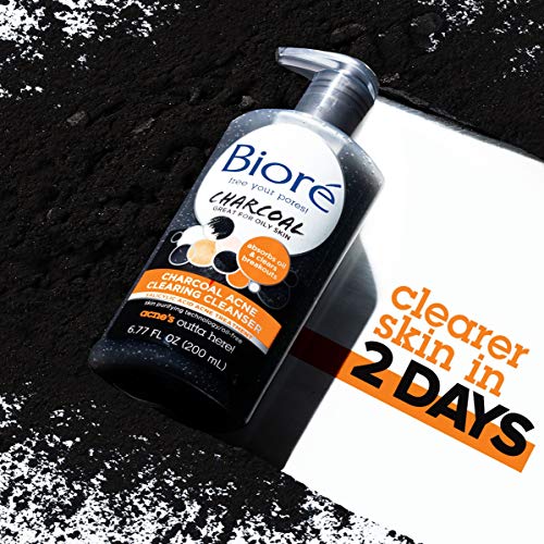 Bioré Charcoal Acne Clearing Face Wash