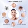 Get Clear, Smooth Skin with TEATTY Blackhead Remover Pore Vacuum – USB Rechargeable & Multi-Functional