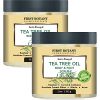 100% Natural Tea Tree Oil Body, Foot Scrub with Dead Sea Salt