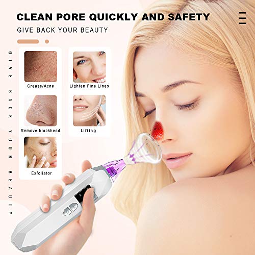 Blackhead and Comedone Removal Remover Vacuum Pore Cleaner