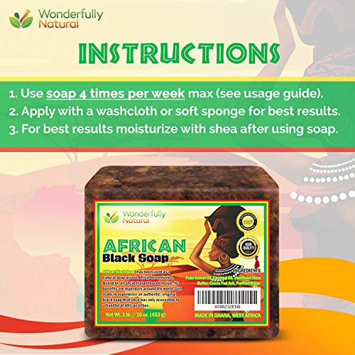 African Black Soap: Unleash Your Natural Glow with Confidence! 🌿✨