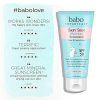 Babo Botanicals Baby Skin Mineral Sunscreen SPF 50 - 100% Zinc Oxide, Gentle & Reef-Safe Protection, 3 Fl Oz