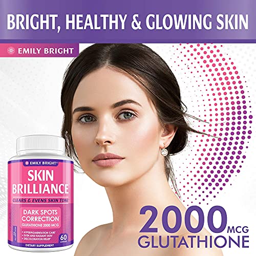 Emily Vibrant Glutathione Skin Lightening Pills - Unleash Your Radiant Skin