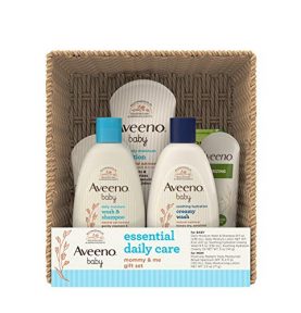 Aveeno Baby Essential Daily Care Baby, Mommy Gift Set