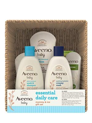 Aveeno Baby Essential Daily Care Baby, Mommy Gift Set