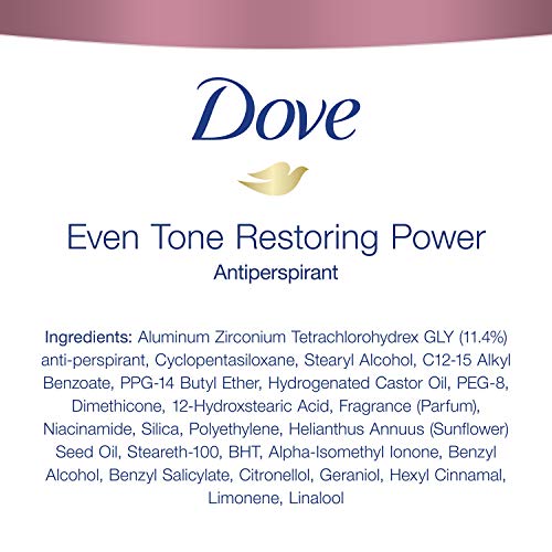 Dove Even Tone Antiperspirant Deodorant for Uneven Skin