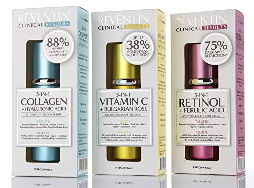 Reventin Collagen Serum with Hyaluronic Acid 1.5 Fl Oz.