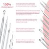 JPNK 6 PCS Blackhead Remover Comedones Extractor