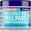 AHA Glycolic Acid Peel Pads for Sensitive Skin
