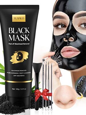 Blackhead Remover Mask Kit, Charcoal Peel Off Facial Mask