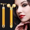2-IN-1 Beauty Bar 24k Golden Pulse Facial Face Massager