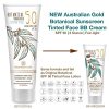 NEW Australian Gold Botanical Sunscreen Tinted Face BB Cream