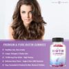 Biotin Gummies 10,000mcg Highest Potency for Healthy Hair