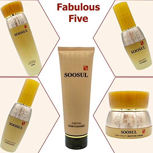 Soosul Fabulous Five Piece Anti-Aging Skin Care Set