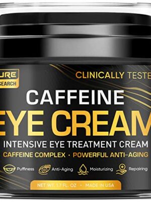 Caffeine Eye Cream For Anti Aging, Dark Circles,