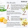 Exfoliating Mens Natural face scrub - Organic for Sensitive Facial Skin