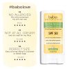 Babo Botanicals Super Shield Zinc Sport Stick Sunscreen SPF 50 - Water-Resistant, Reef-Safe Protection for Babies, Kids, and Sensitive Skin - Unscented, 0.6 Ounce
