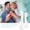 Blue Light Pore Cleaner Blackhead Remover – USB Rechargeable Vacuum with 3 Modes & 4 Probes 🌟🔵