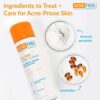 Benzoyl Peroxide and Glycolic Acne-Free Oil-Free Acne Cleanser