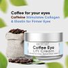 Caffeine Infused Coffee Eye Lift Cream - Reduces Puffiness