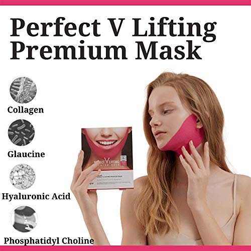 Good V Lifting Premium Masks - Achieve a Defined Jawline and V-shaped Face with This Face Slimming Mask