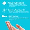 Tea Tree Oil and Hydrocolloid Pimple Patches for Face