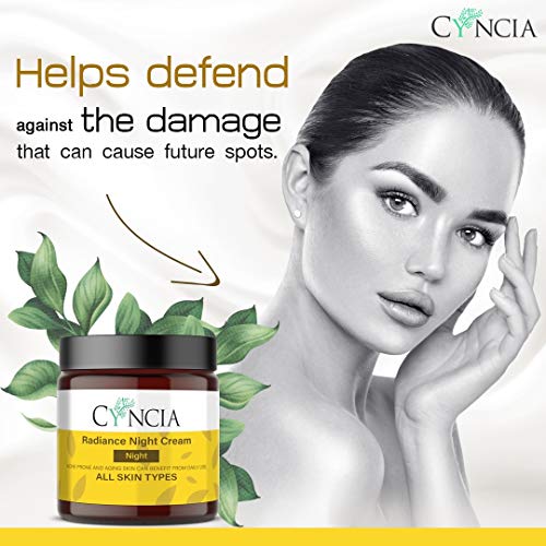 Enhance Skin Radiance and Hydration with CYNCIA Radiance Night Cream